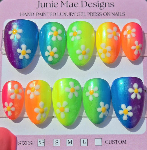 Ready to Ship - Flower Power (M) - Junie Mae Designs