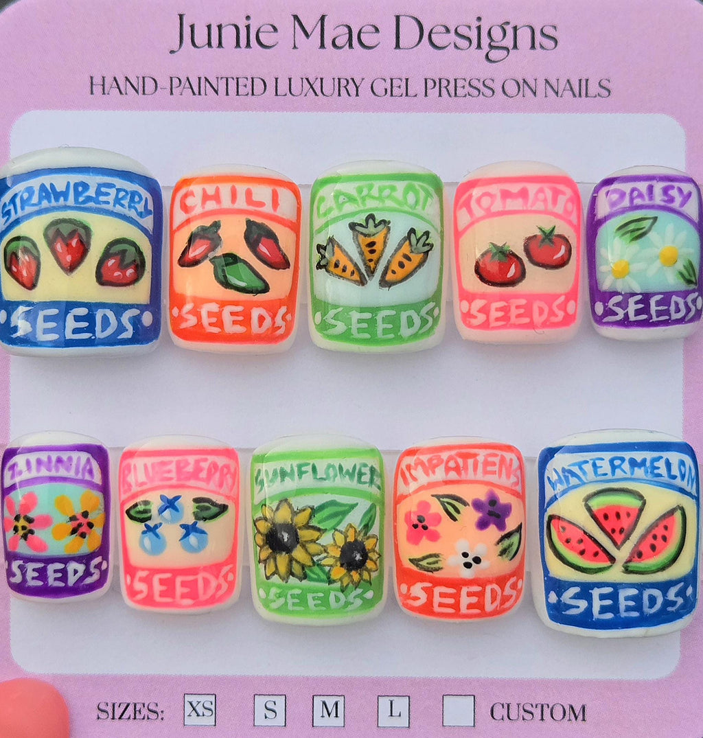 Custom Press on Nails Tiers 1-5