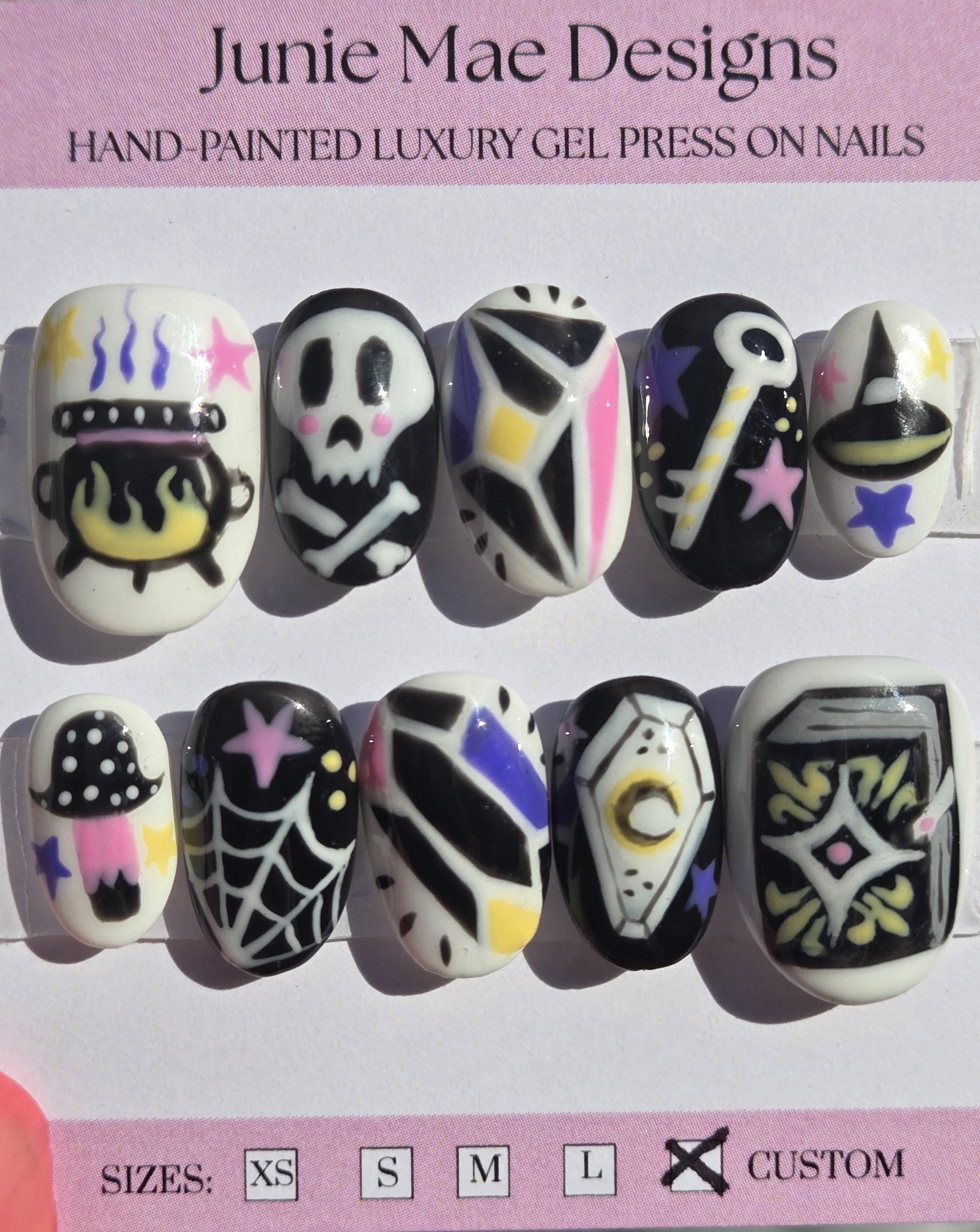 Custom Press on Nails Tiers 1-5