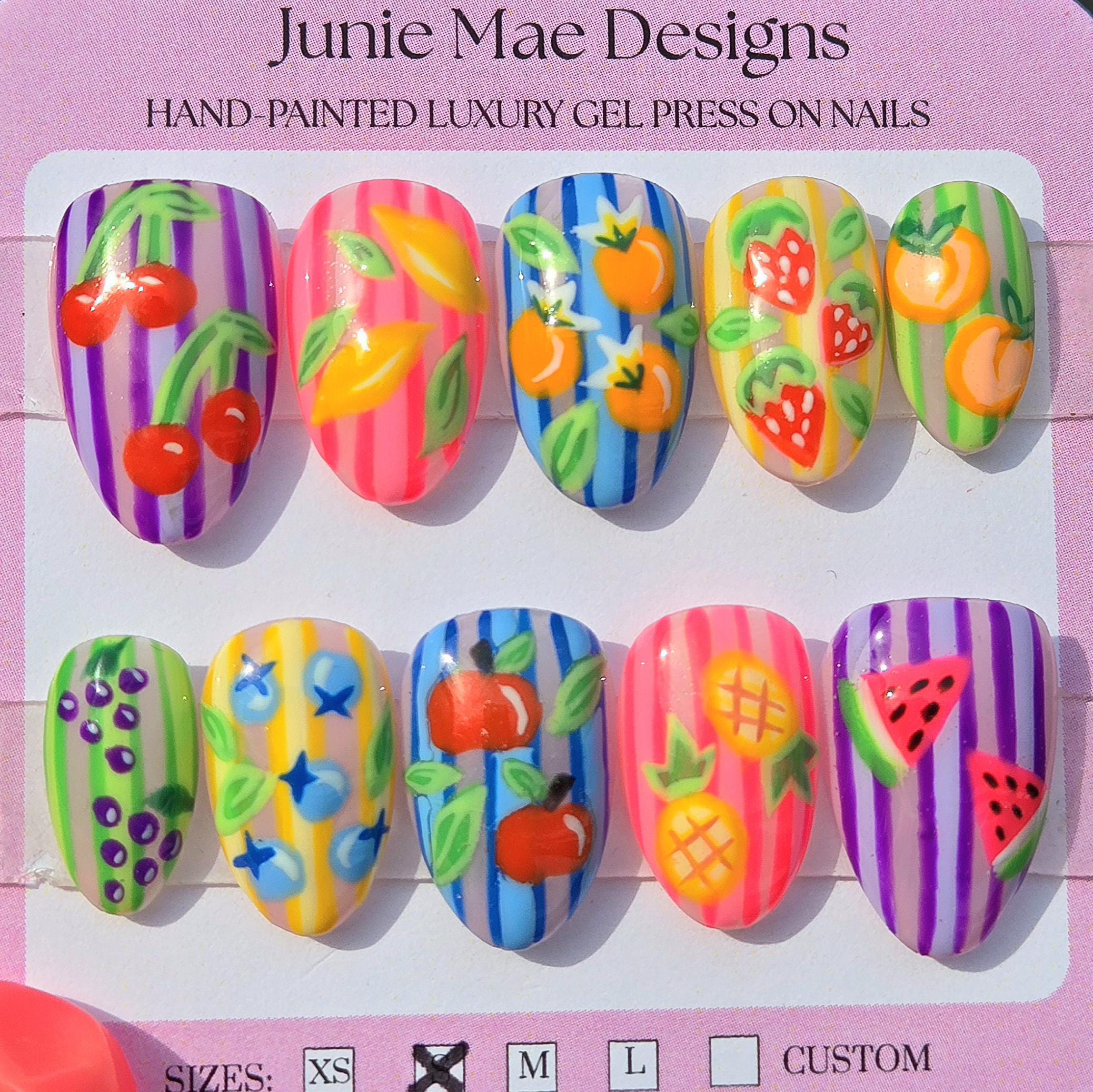 Custom Press on Nails Tiers 1-5