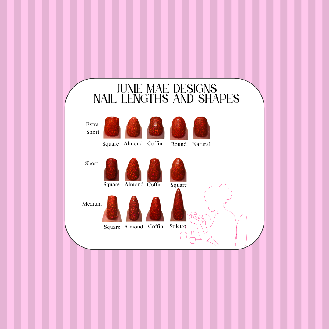 Custom Press on Nails Tiers 1-5
