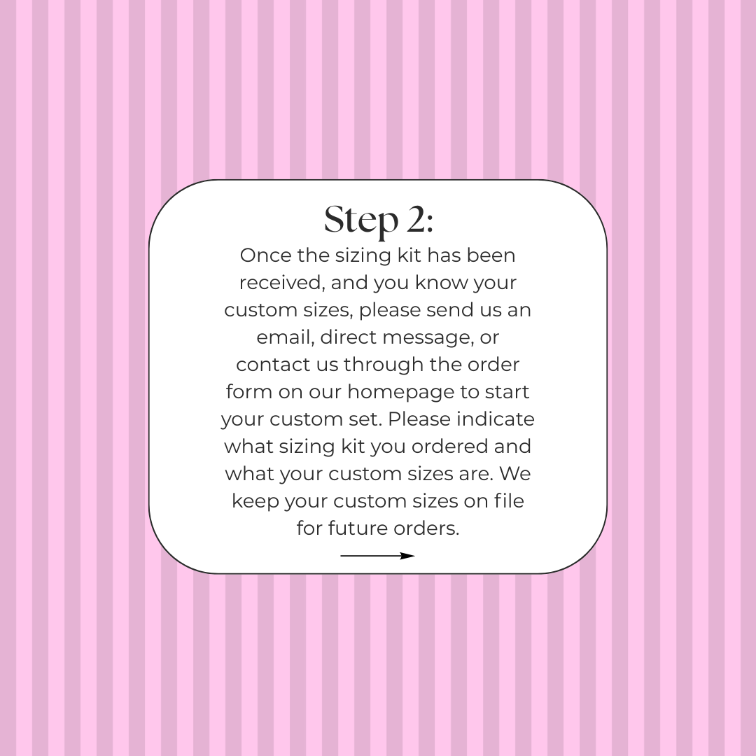 Custom Press on Nails Tiers 1-5