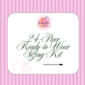 Custom Ready to Wear Press on Nail Sizing Kit - Junie Mae Designs