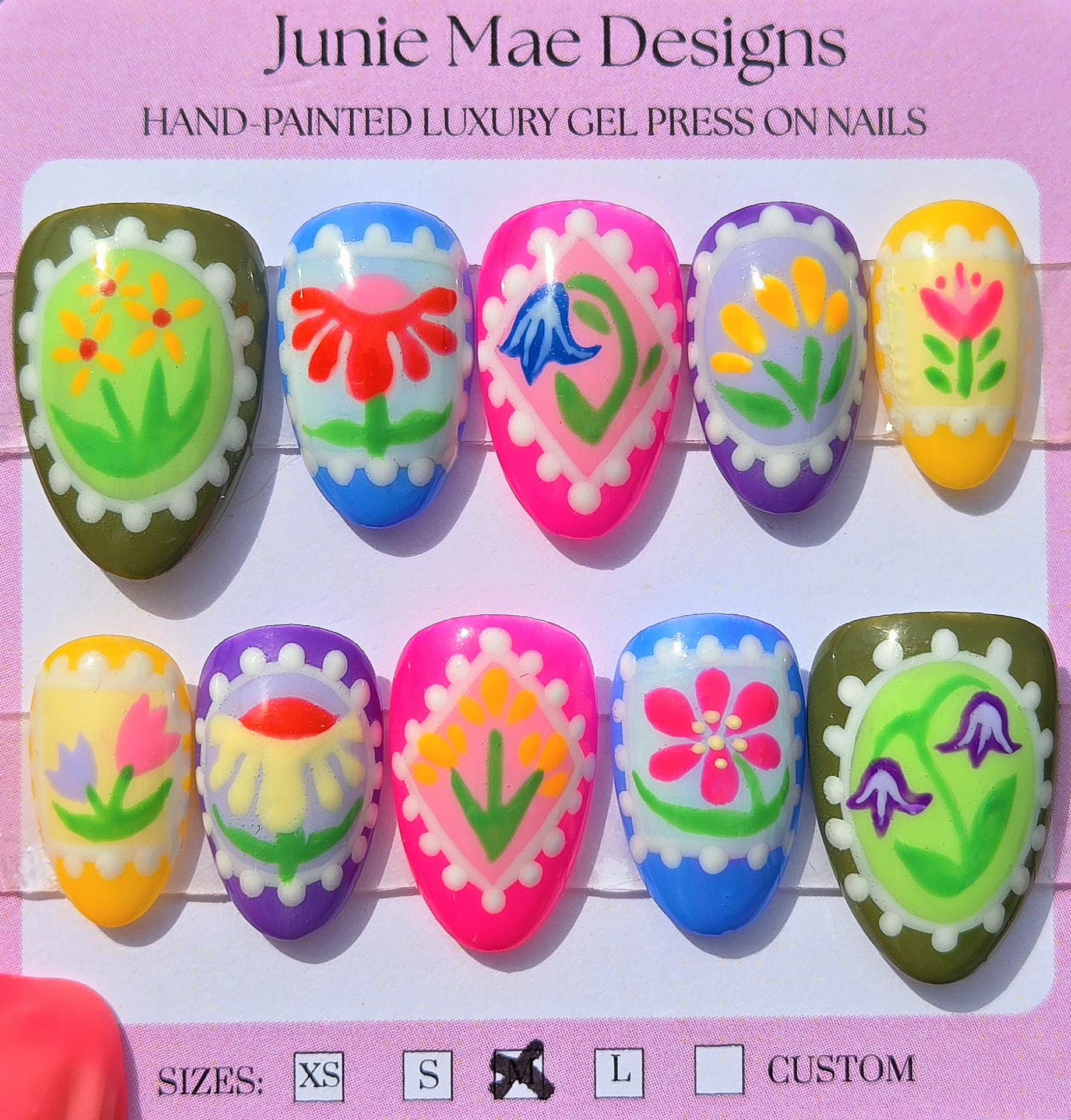 Custom Press on Nails Tiers 1-5