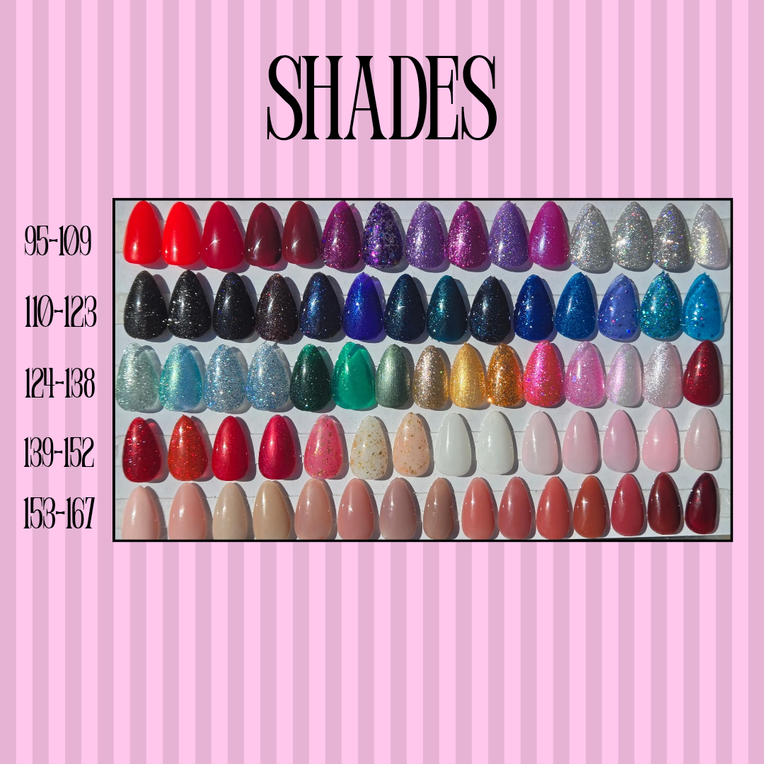 Custom Solid Press on Nails - The 3 Piece Bundle