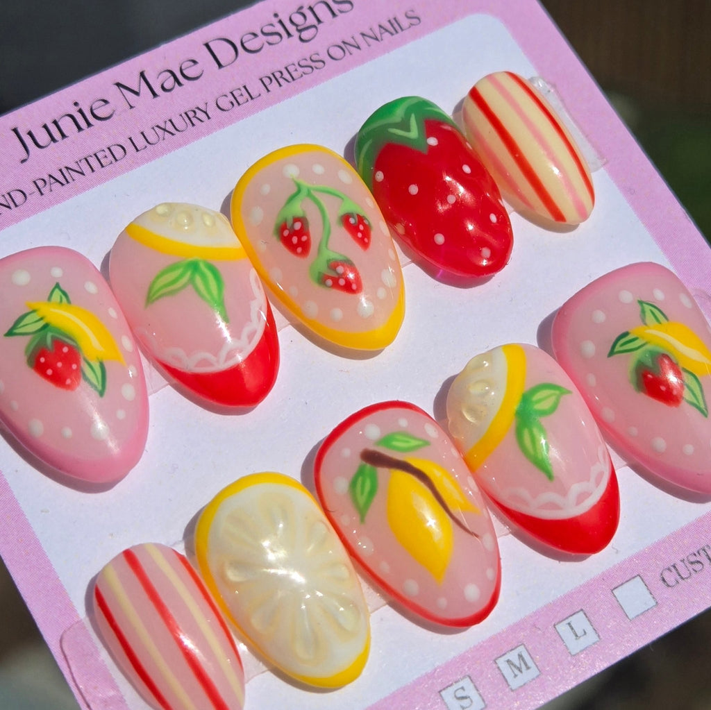 Strawberry Lemonade - Junie Mae Designs