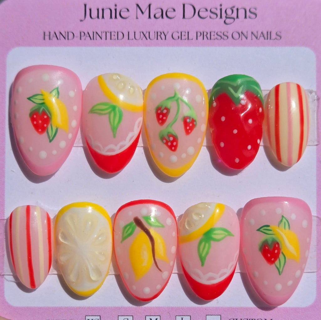 Strawberry Lemonade - Junie Mae Designs