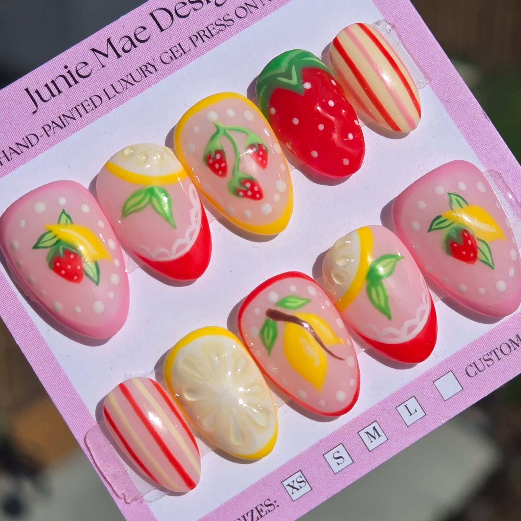 Strawberry Lemonade - Junie Mae Designs