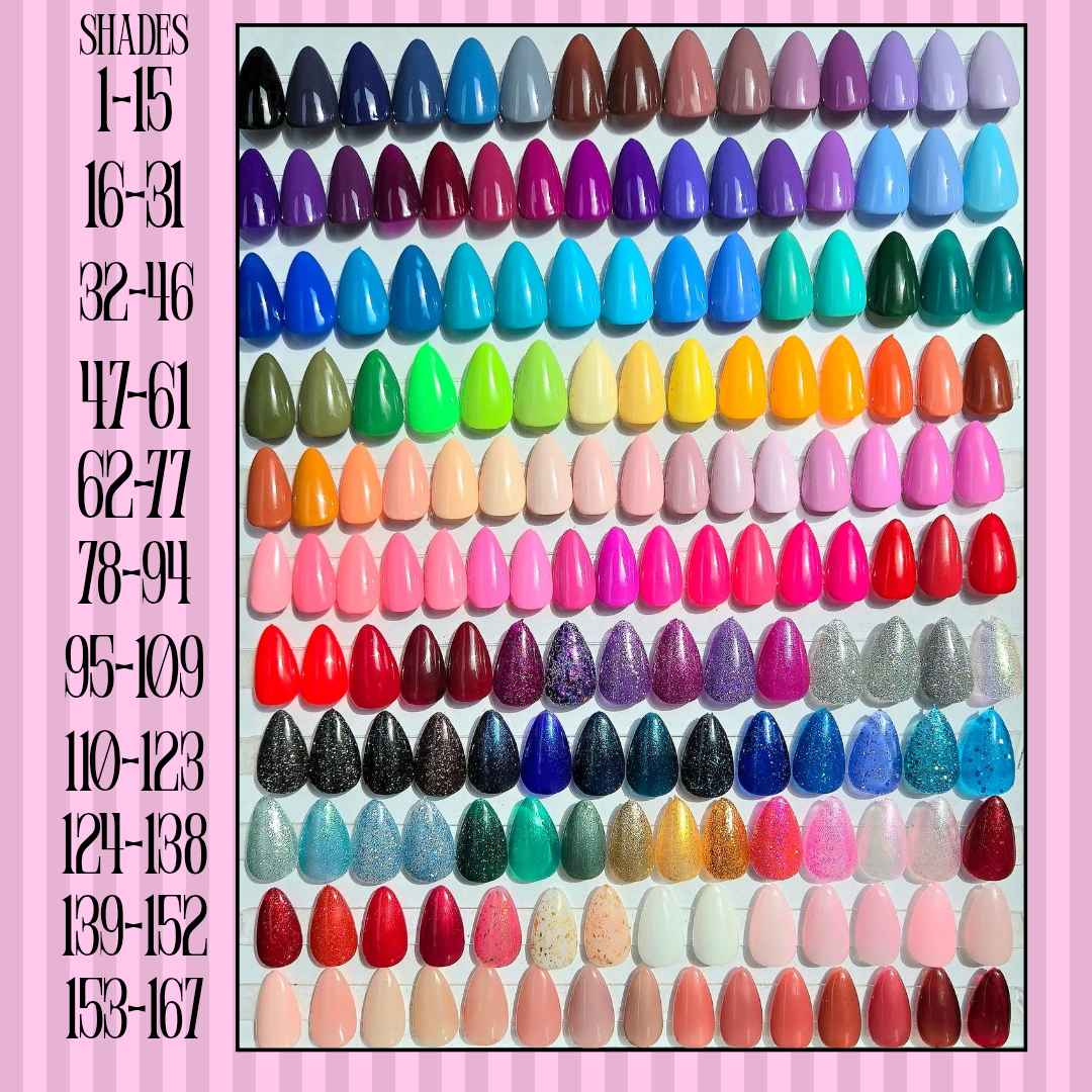 Custom Solid Press on Nails - The 3 Piece Bundle