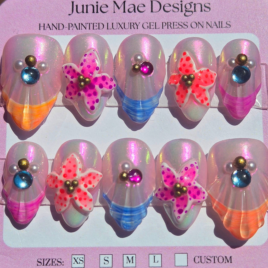 Tropical Mermaid - Junie Mae Designs